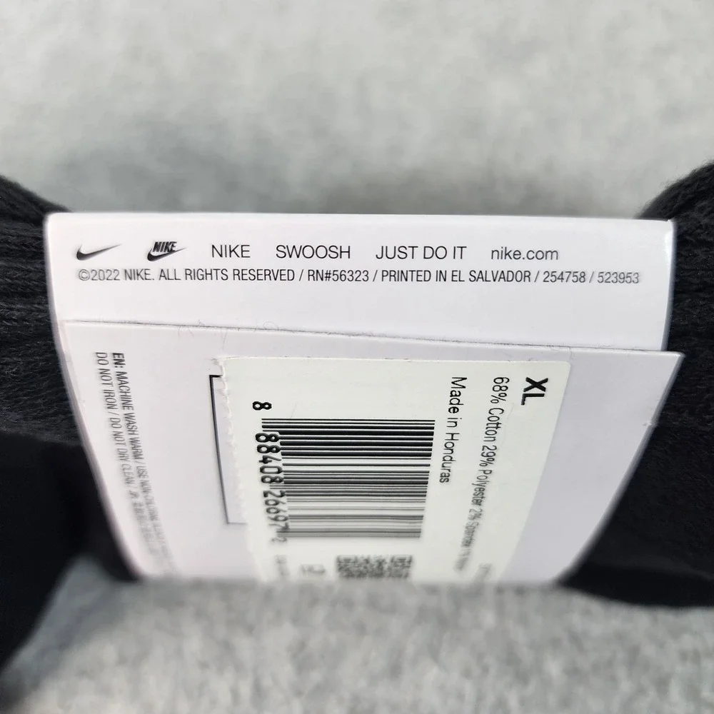 Nike Everyday Plus Cushioned Training Low Socks (3 Pairs) Size XLarge 12-15